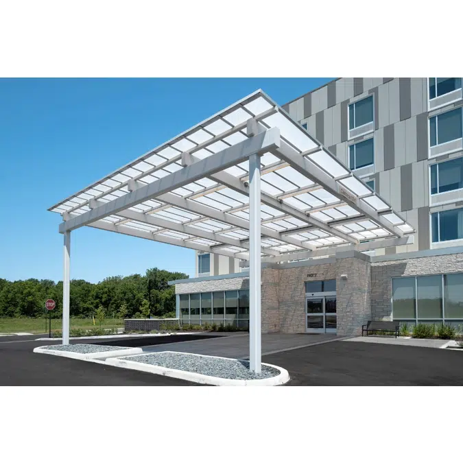 Briteway® Translucent Polycarbonate Canopies