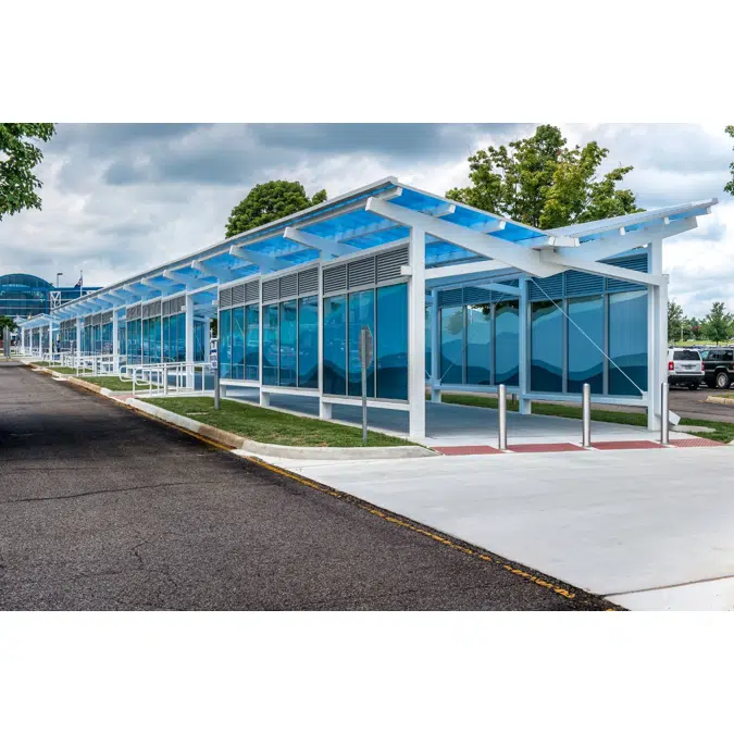 Briteway® Translucent Polycarbonate Canopies