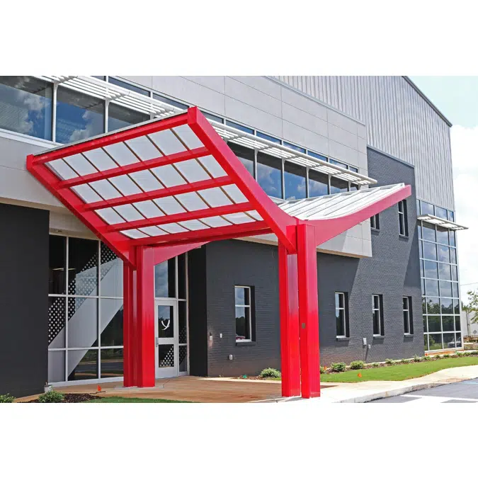 Briteway® Translucent Polycarbonate Canopies