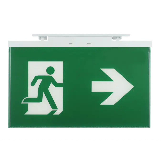 Exitalya Maxi Recessed EVO10 emergency lighting