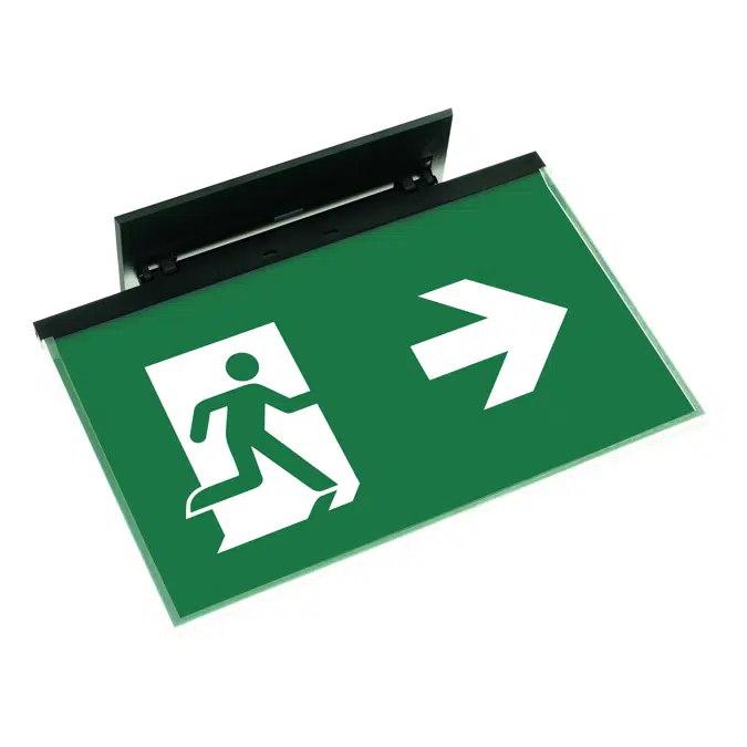 Exitalya Maxi Recessed EVO10 emergency lighting