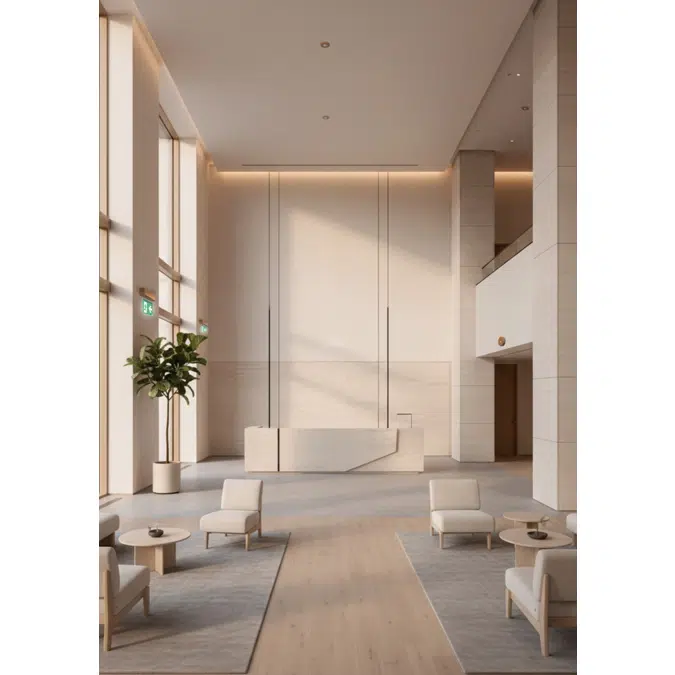 Corkia Space Recessed Cork Emergency Luminaire