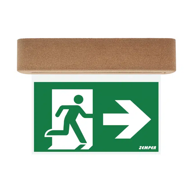 Corkia Exit Sustainable Cork Exit Sign