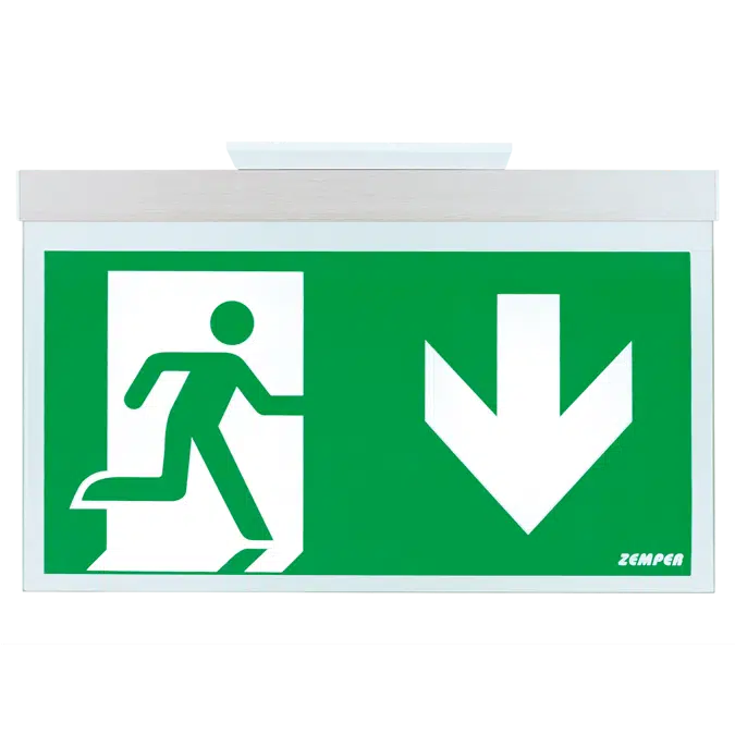 Spazio Sign emergency lighting