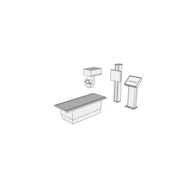 billede til X5700 - Radiographic Unit, 65 kW, Non-Tilt Table