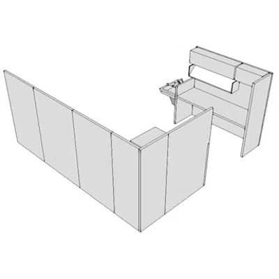 E0582 - Workstation, Shipping/Receiving Lab, Small için görüntü