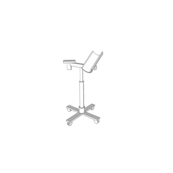 BIM objects - Free download! X9805 - Stand, Injection, Nuclear Medicine ...