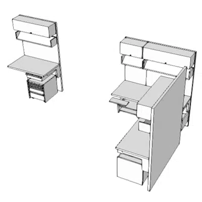 afbeelding voor E0574 - Workstation. Microbiology Lab, Minimal