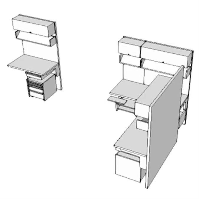 E0574 - Workstation. Microbiology Lab, Minimal