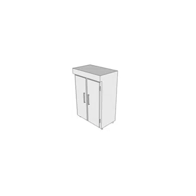 obraz dla R6280 - Refrigerator, Lab, SS, 2 Door, 6 Shelves