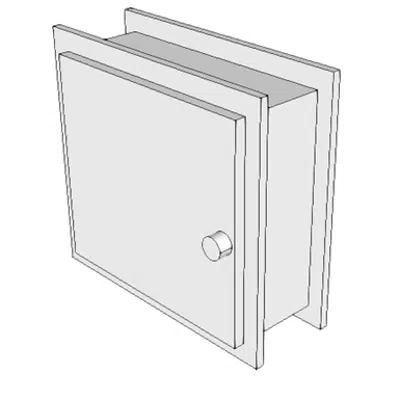 afbeelding voor L1200 - Cabinet, Specimen, Pass Thru, CRS