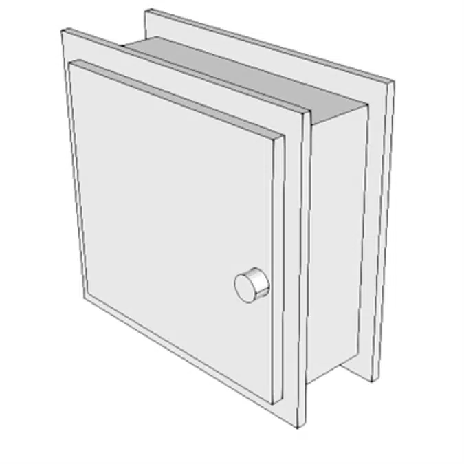 L1200 - Cabinet, Specimen, Pass Thru, CRS