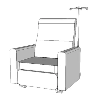billede til M4905 - Chair, Dialysis