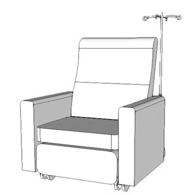 bilde for M4905 - Chair, Dialysis