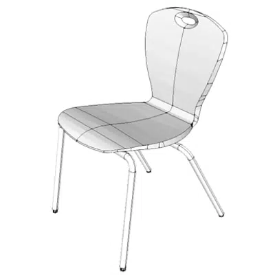 Image for F0295 - Chair, Stacking