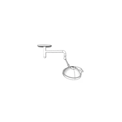 Image pour M7470 - Light, Surgical, Ceiling, Single, Small