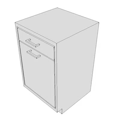 Image for D0510 - Cabinet, Base, Drop Door, Door