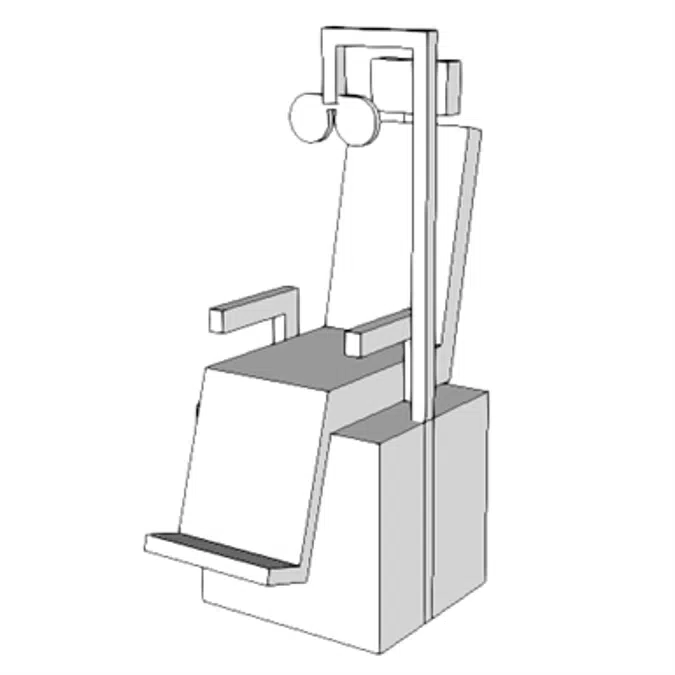 M5600 - Unit, Exam, Eye, w/Motor Chair, Phoropter