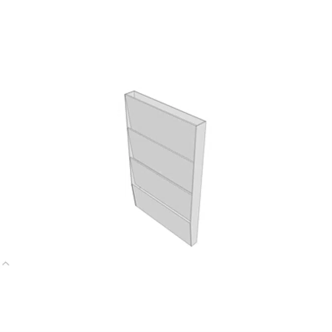 F2300 - Rack, Magazine, Wall Mounted