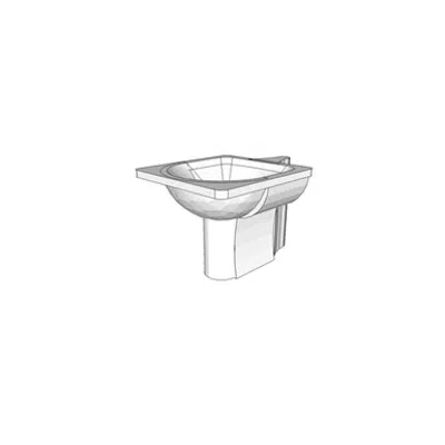 Image for P6350 - Sink, Flushing Rim, China