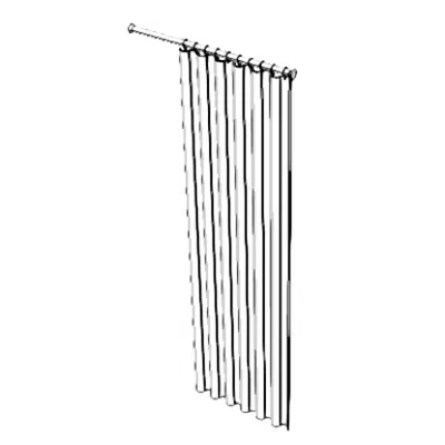 Image for A5170 - Rod, Shower Curtain