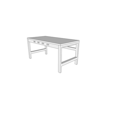 Image for T0801 - Workbench, Electric, Pedestal Base