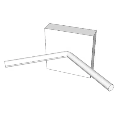 изображение для A5145 - Hook, Garment, Double, SS, Surface Mounted