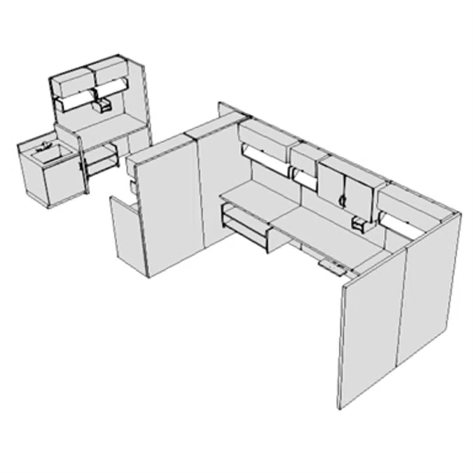 E0579 - Workstation, Chemistry Lab, Small