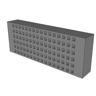 A0910 - Patch Panel, 110 Block/RJ-45, Cat 5E, 96 Port,568A图像