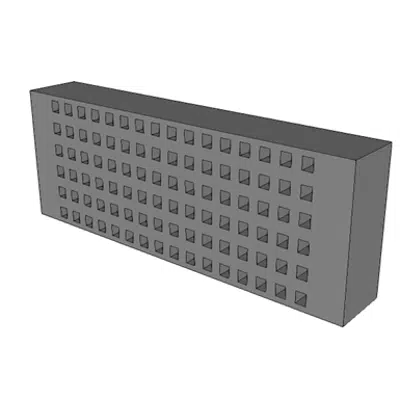 A0910 - Patch Panel, 110 Block/RJ-45, Cat 5E, 96 Port,568A için görüntü