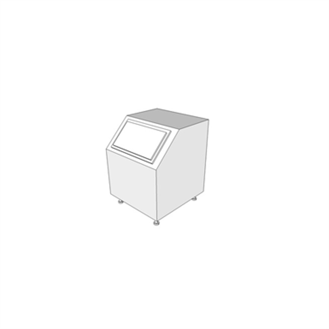 BIM objects Free download! R4700 Ice Maker, Cubes, 250 Pound