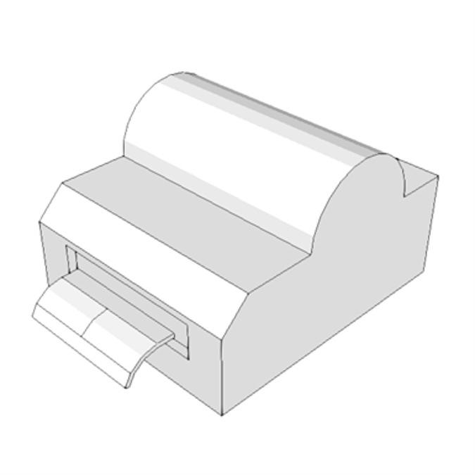 BIM objects Free download! M1830 Printer, Label, Pharmacy BIMobject