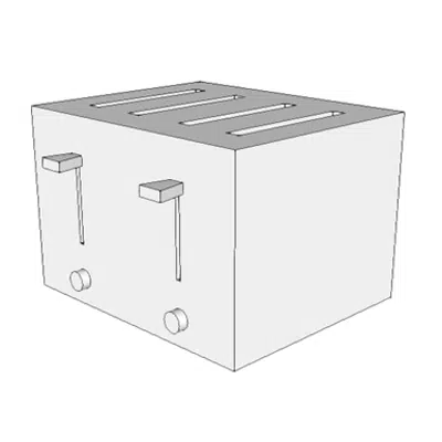 Зображення для K8250 - Toaster, Pop-Up, 4 Slice, Electric
