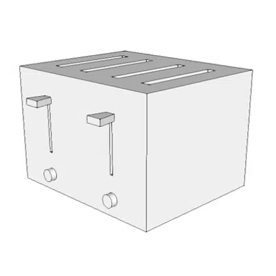 K8250 - Toaster, Pop-Up, 4 Slice, Electric için görüntü