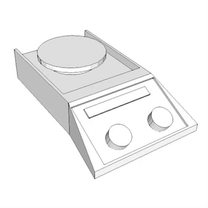 hot plate chemistry drawing