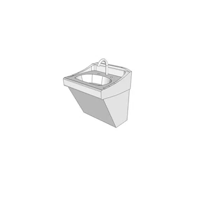 P3005 - Lavatory, Vitreous China, Bariatric 이미지