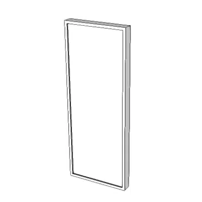 bilde for A1080 - Mirror, Posture, Wall Mounted