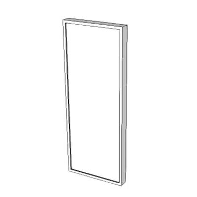 afbeelding voor A1080 - Mirror, Posture, Wall Mounted