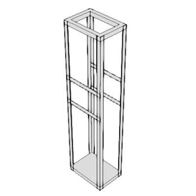 Image for A0900 - Relay Rack, Aluminum