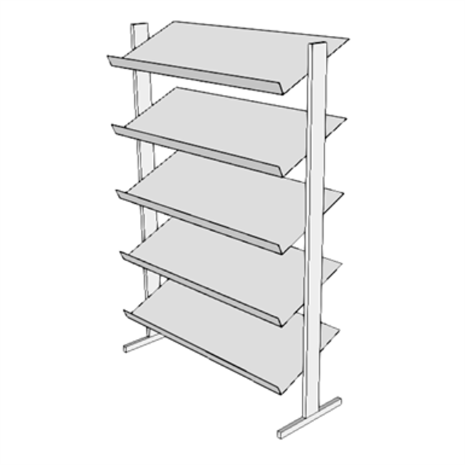 BIM objects - Free download! F2305 - Rack, Magazine, F/S | BIMobject