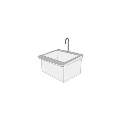 imazhi i P6900 - Sink, Surgeon&#39;s Scrub, Vitreous China