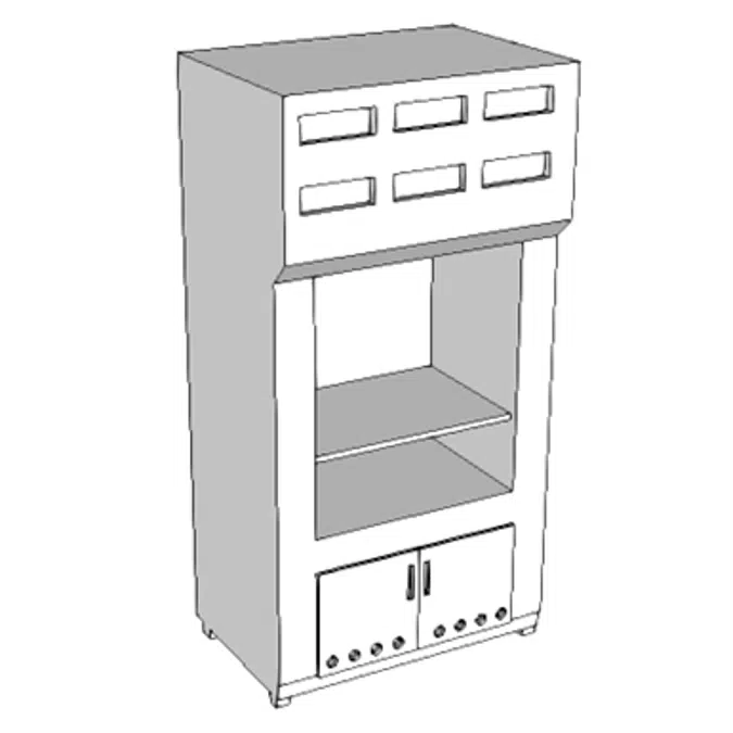 L2200 - Hood, Fume, Floor Standing