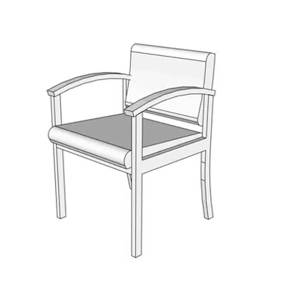 Obrázek pro F0305 - Chair, Waiting Room, Single