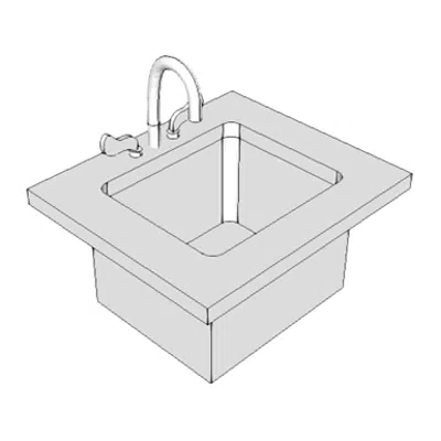 CS140 - Sink, SS, Single Compartment 이미지