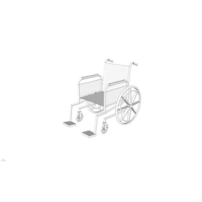 M4705 - Wheelchair, Patient Transport, Folding图像