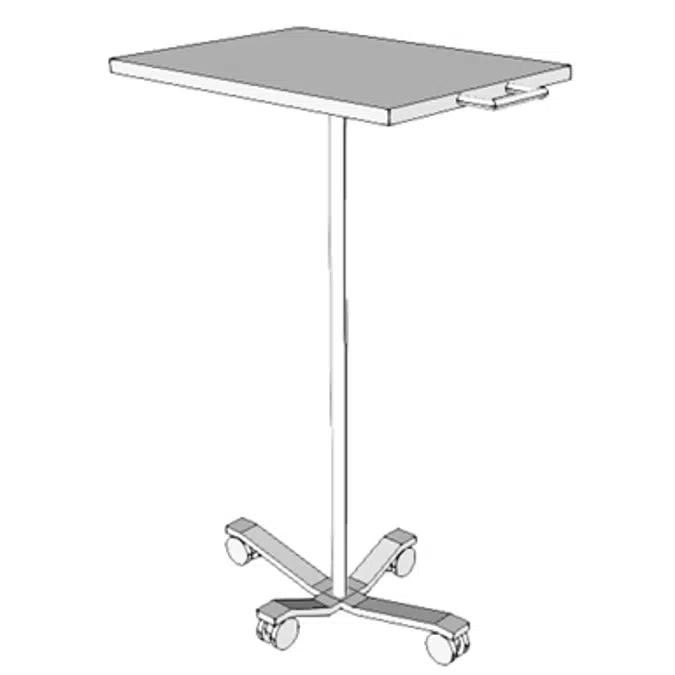 BIM objects - Free download! M5025 - Table, Instrument, Ophthalmic ...