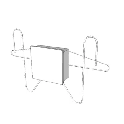 Image for X3150 - Rack, Apron/Gloves, Wall Mounted