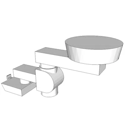 afbeelding voor A1120 - Column, Service, Prefab, Surgical, Ceiling Mounted