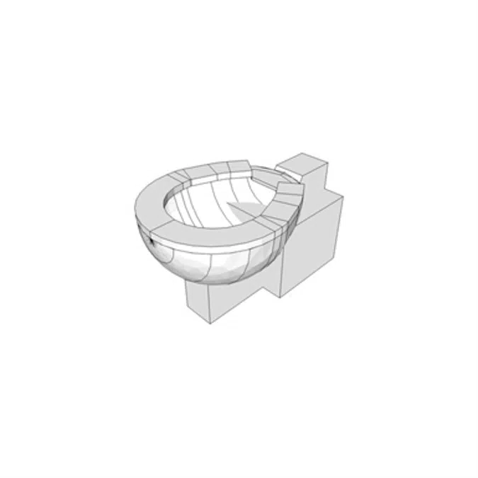 P9056 - Toilet, Floor Mounted, Bariatric
