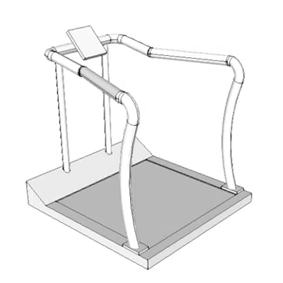 afbeelding voor M4020 - Scale, Person Weighing, High Capacity